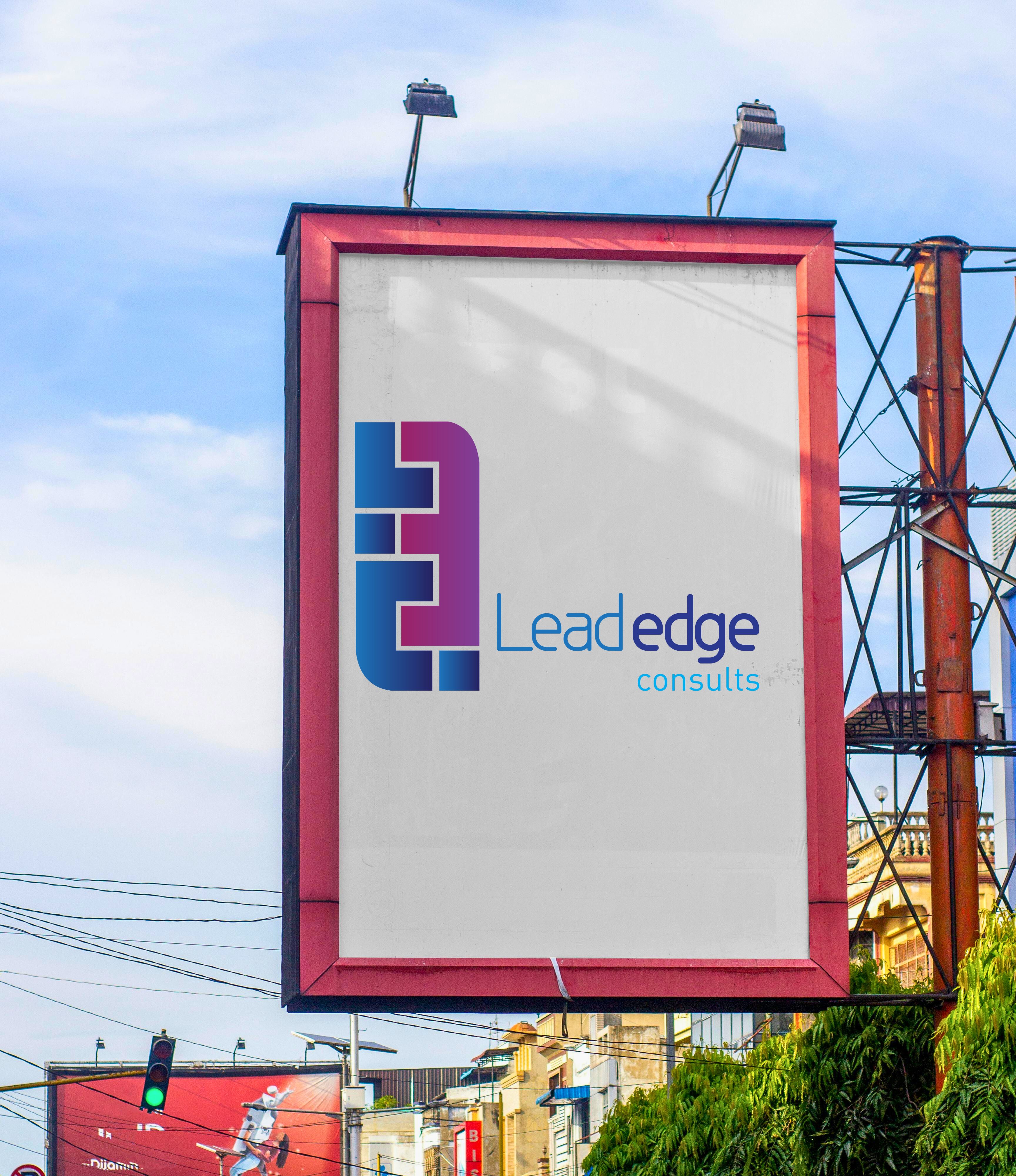 LeadEdge Consults billboard mockup