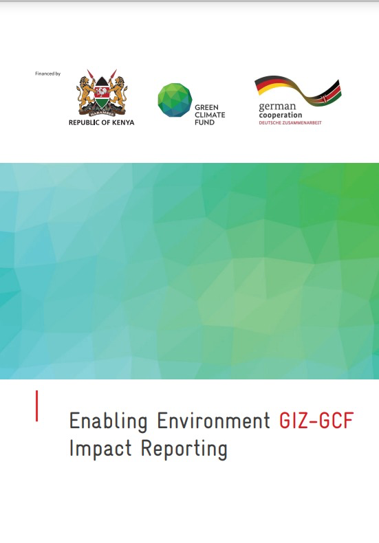Capacity Support for Counties and Partners - GIZ Kenya